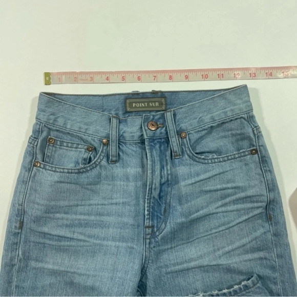 Point Sur High Rise Retro Straight Fit Jeans Size 24 - Picture 8 of 10